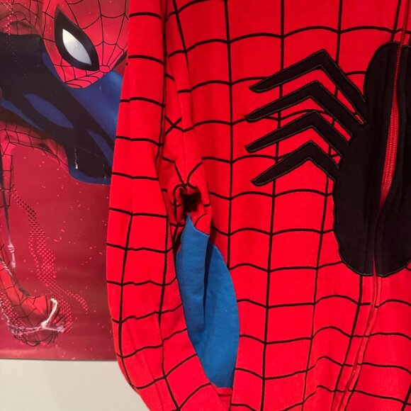 Vintage Y2K 2011 Marvel Spider-Man Mad Engine Costume Hoodie (XL) Venom iron man - Picture 3 of 10